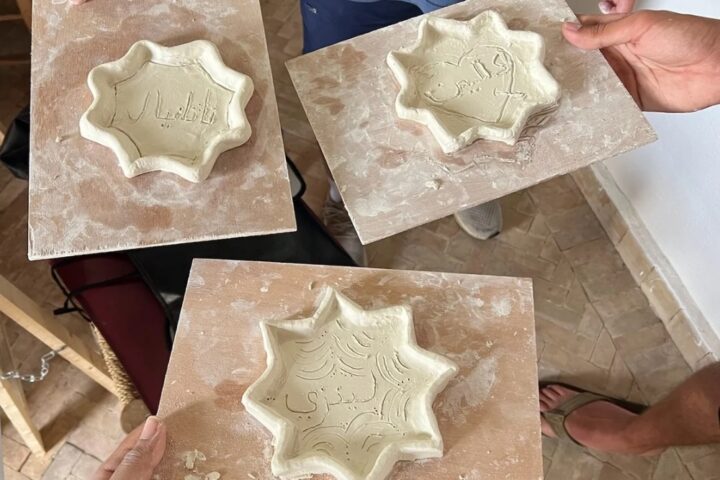 Atelier modelage poterie