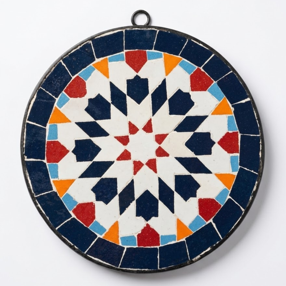 Tableau Zellige Artisanal Marocain
